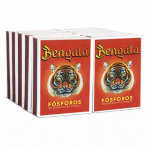 Fósforos de Seguridad Bengala con Vástago de Cerilla – Corto